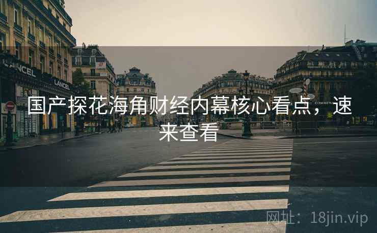 国产探花海角财经内幕核心看点，速来查看