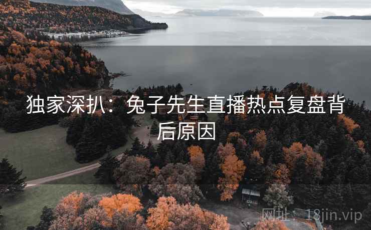 独家深扒：兔子先生直播热点复盘背后原因