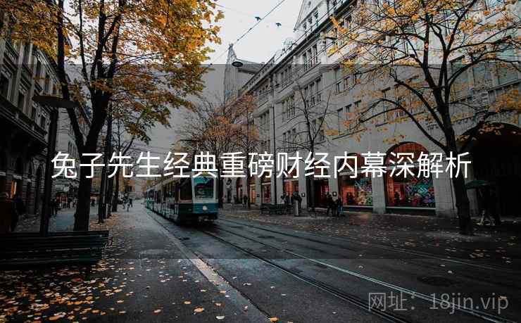 兔子先生经典重磅财经内幕深解析